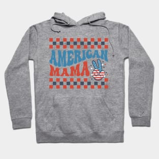 American Mama Red White and Blue Hoodie